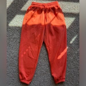 Fashion Nova Orange Joggers